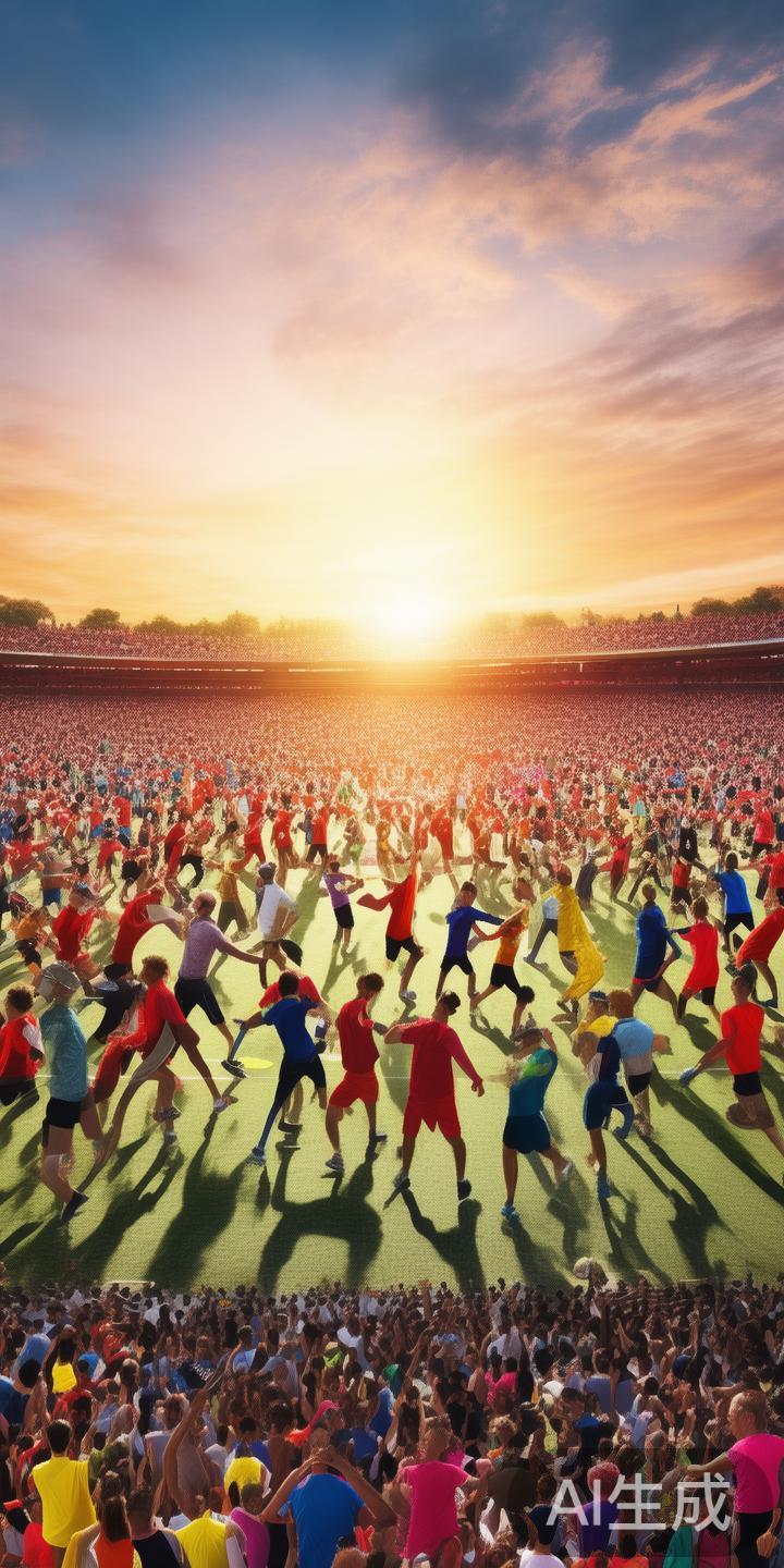 这场体育盛事不仅仅是一次比赛，更是一场全民体育文化